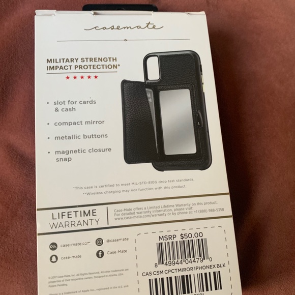 Casemate phone case iPhone X and Xs - Picture 4 of 5